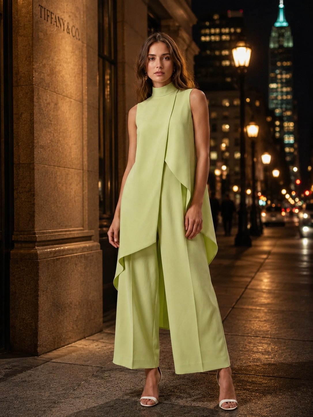 Hudson - Conjunto largo elegante