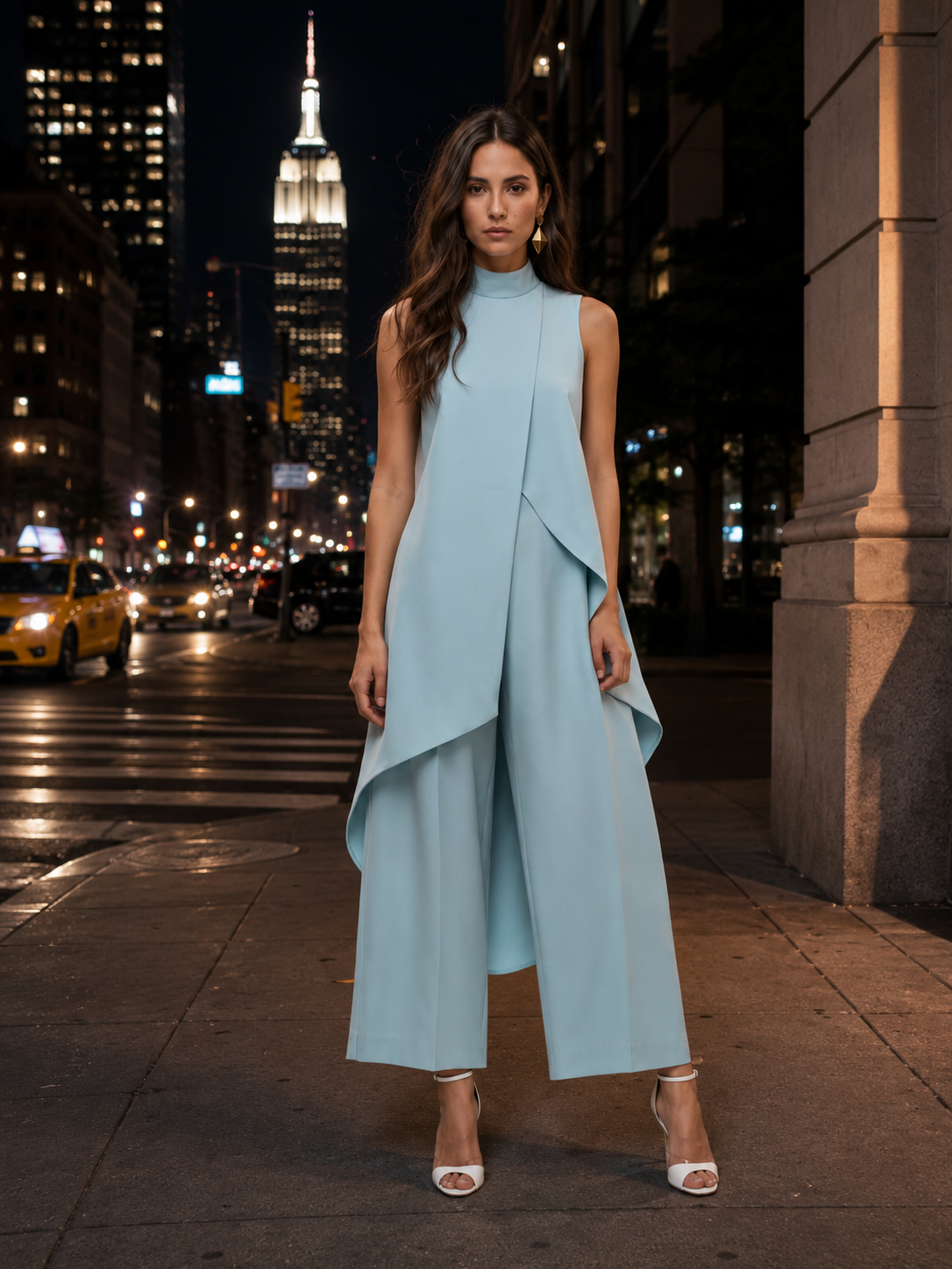 Hudson - Conjunto largo elegante