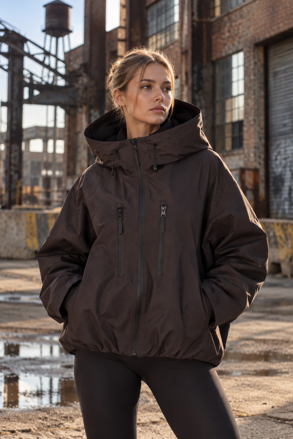 Birmingham - Chaqueta impermeable oversized