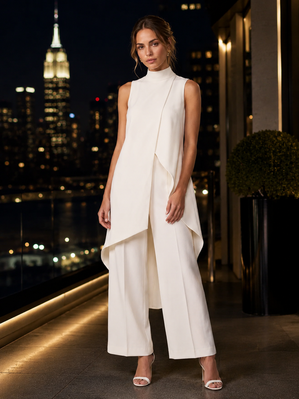 Hudson - Conjunto largo elegante