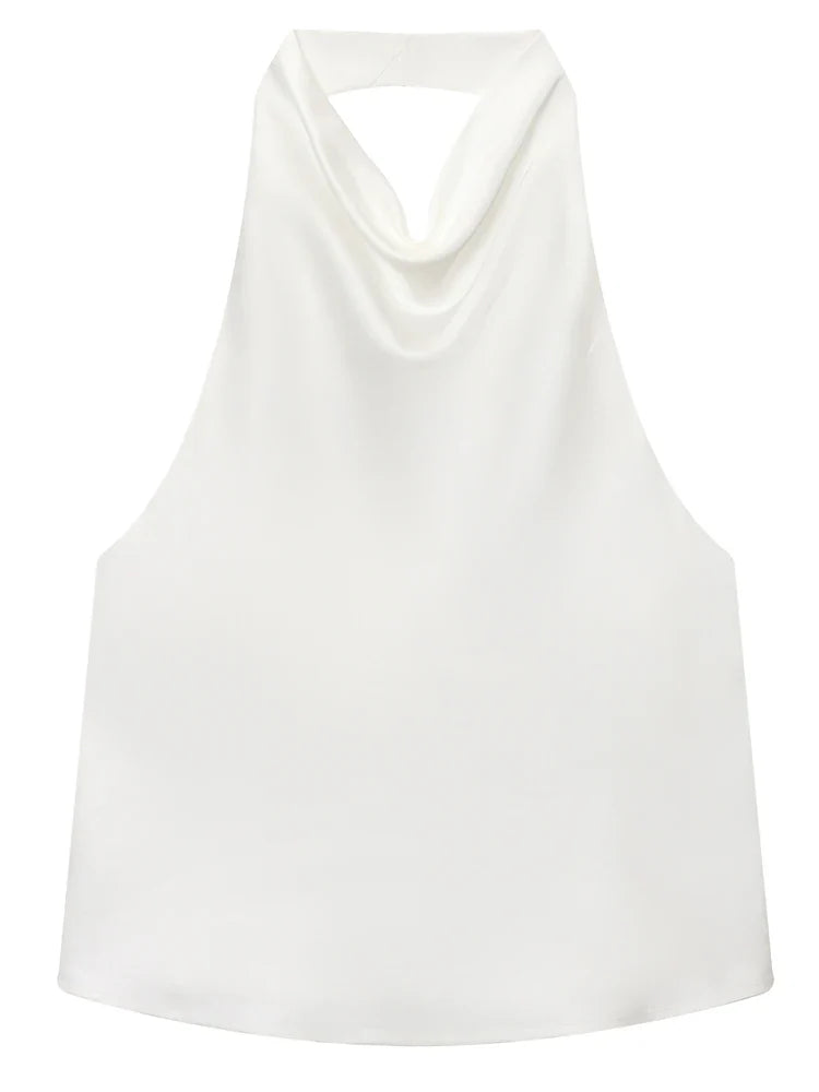 Soho - Top corsé halter de satén - foto 1