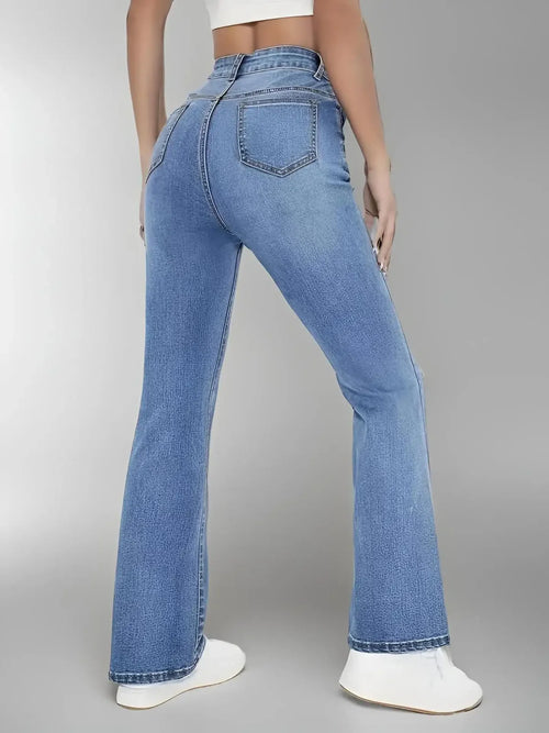 Bagley - Jeans acampanados de talle alto - foto 2
