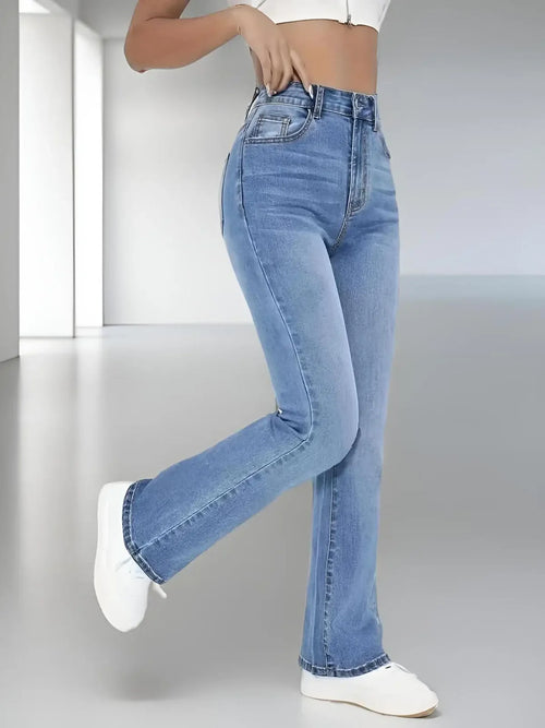 Bagley - Jeans acampanados de talle alto - foto 1