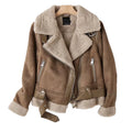 Grand River - Chaqueta de ante con cinturón - foto 1