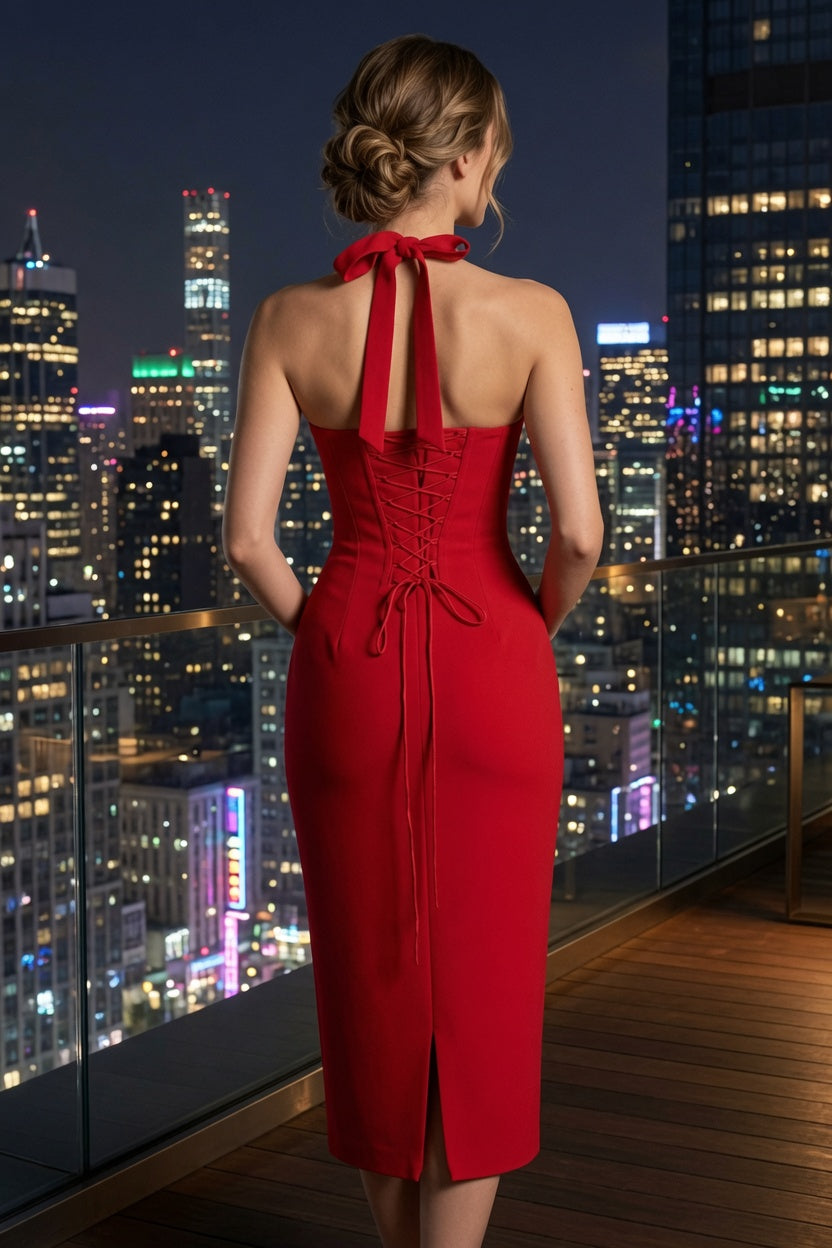 Flatiron - Vestido midi