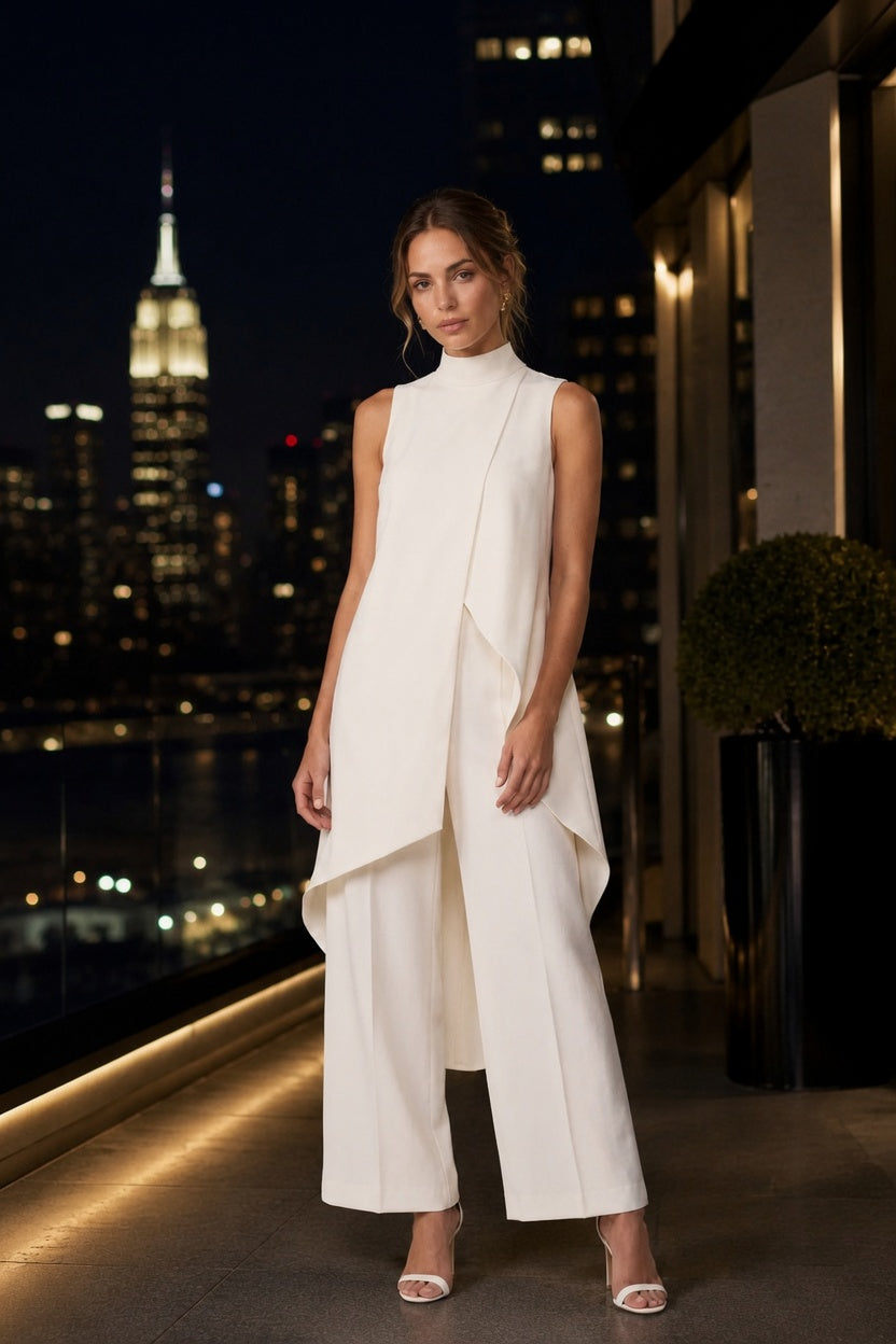 Hudson - Conjunto largo elegante