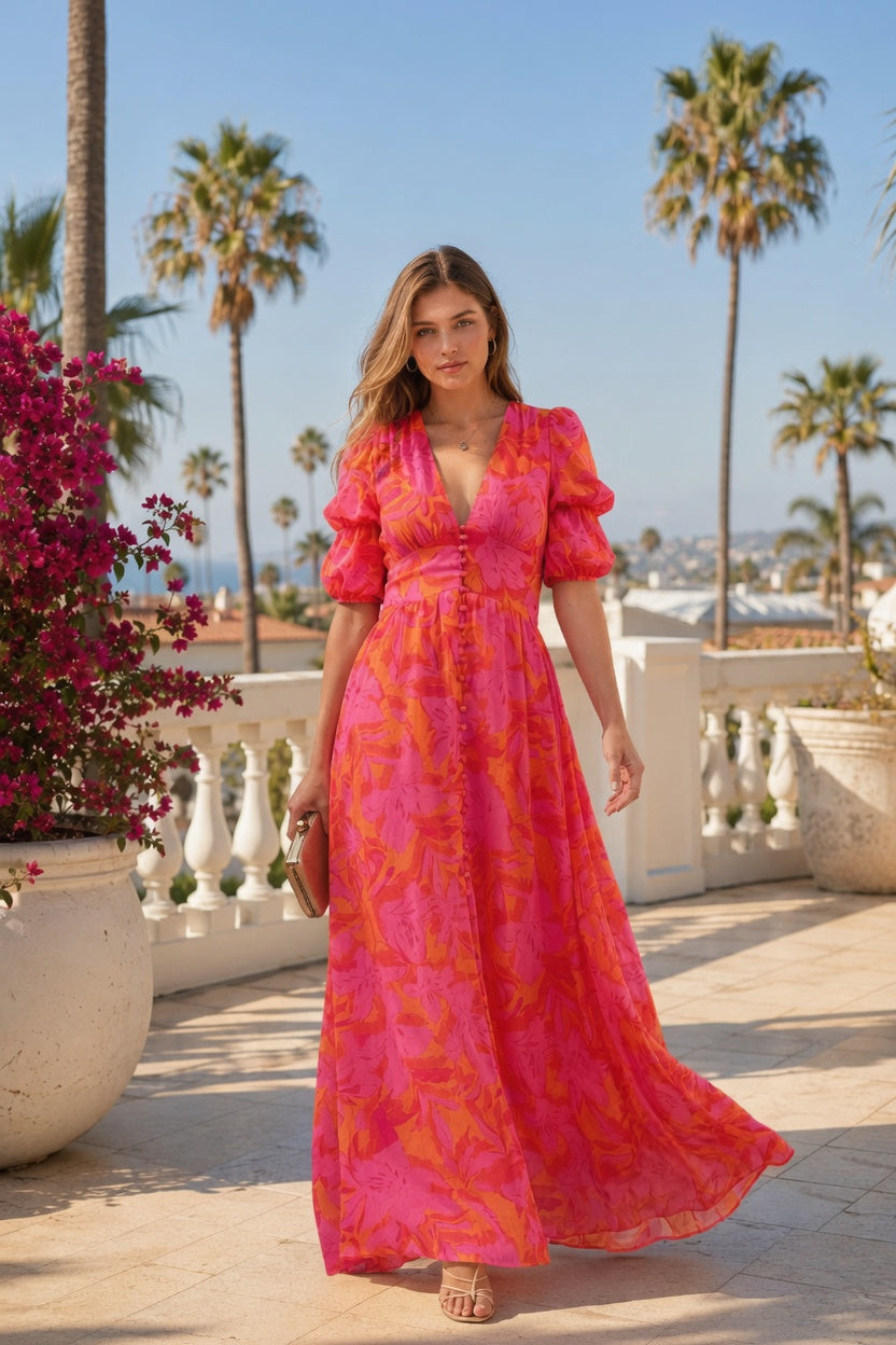 Klamath - Vestido Floreado