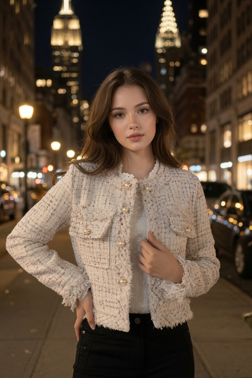 Upper East - Chaqueta de tweed
