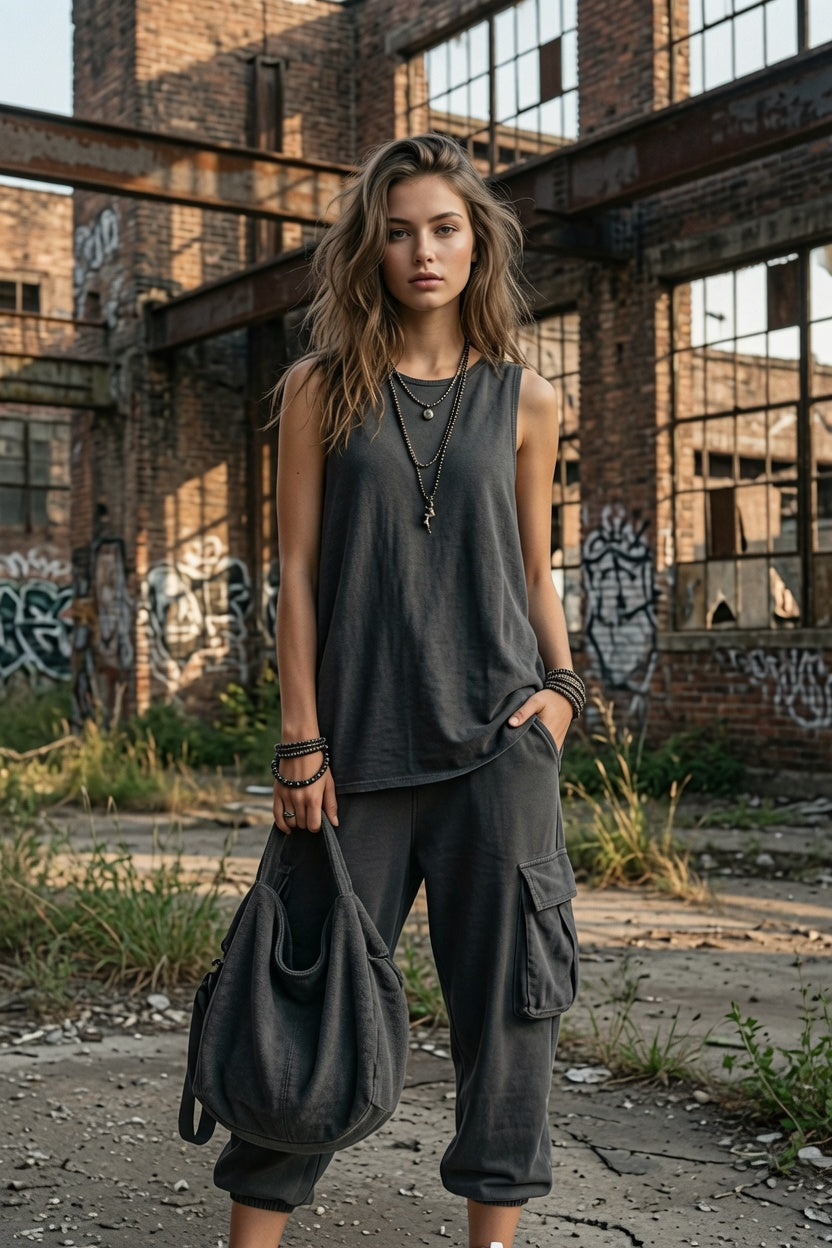 Downriver - Conjunto casual con bolsillos - foto 4