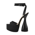 Manhattan - Tacones de bloque con tira al tobillo - foto 1